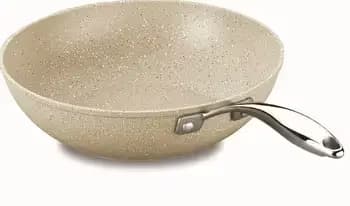 Poêle Wok Perla KORKMAZ A1267 26 cm - Beige