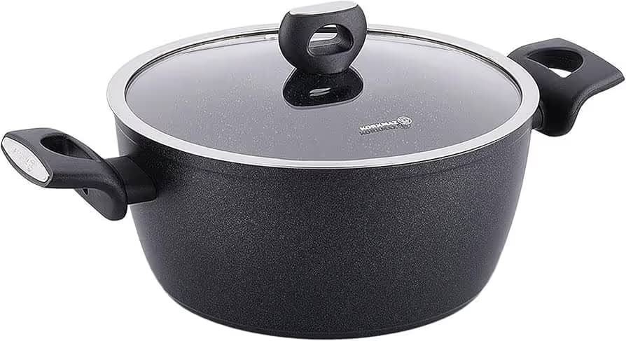 Faitout Korkmaz Nora A2940 20 Cm - Noir