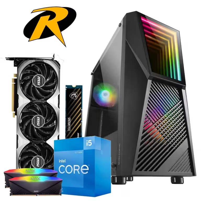 Pc Gamer ROBIN I5-12400F  RTX 4070 12G - 16G -512G