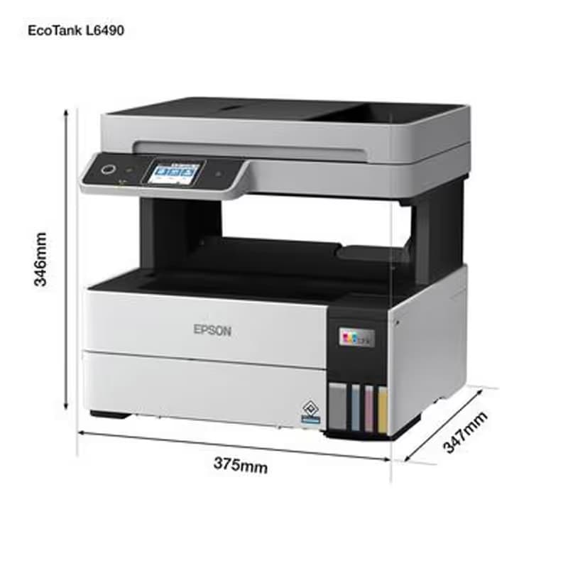 Imprimante Epson Jet d'Encre L6490 Couleur MFP (4en1 ) A4 - Wifi 6