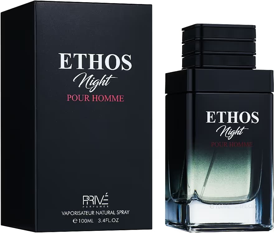  ETHOS NIGHT Eau De Parfum Pour Homme - 100 ml 
