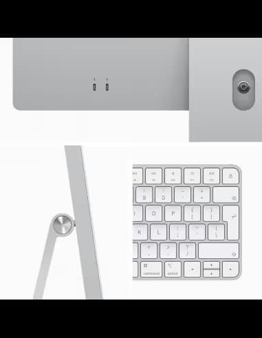 iMac  24" Retina 4.5K puce Apple M3 8C GPU 256GO SSD-Silver 2