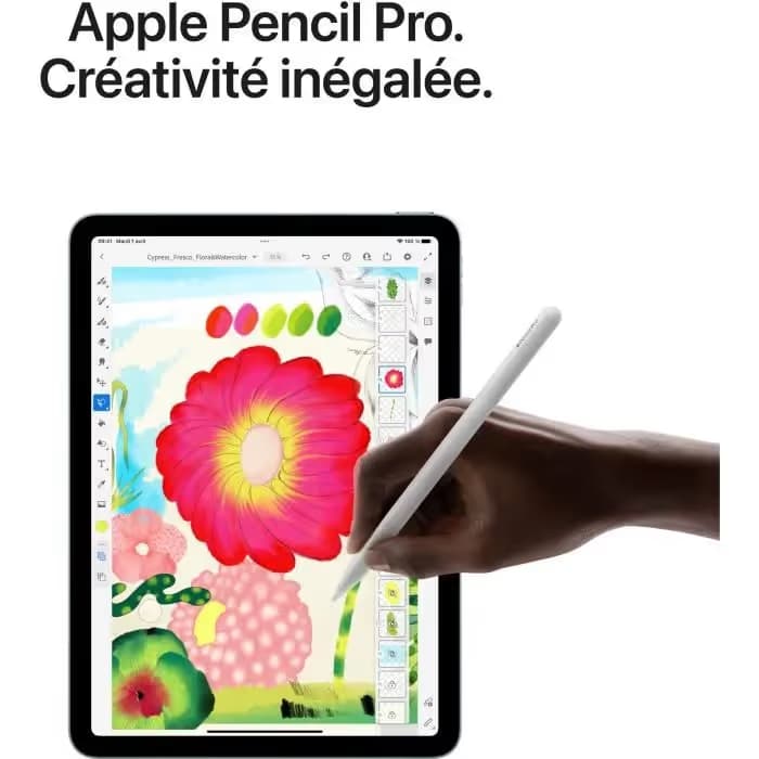 Apple - iPad Air M3 (2025) - 11" - WiFi - 128Go -Starlight 2