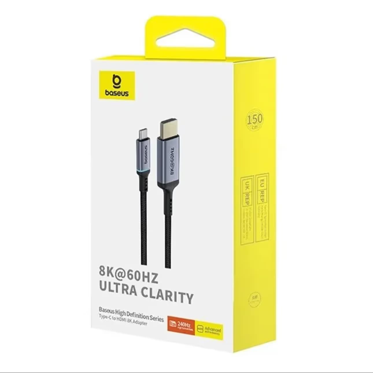 Adaptateur Type-C Vers HDMI 8K Baseus 8K@60Hz Ultra Clarity 3