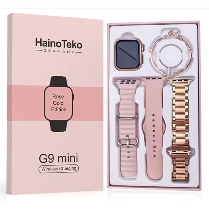 Montre connectée Haino Teko G9 Mini - Rose & Gold 3