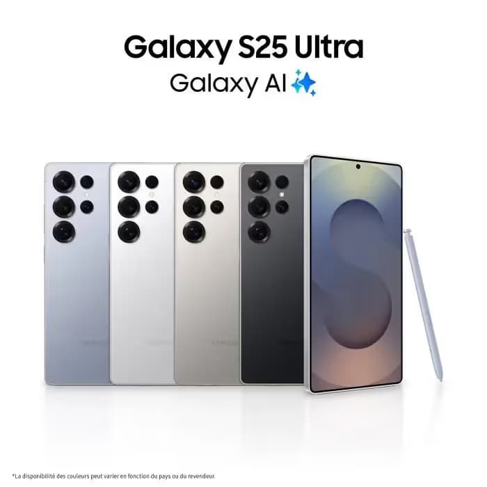 Samsung Galaxy S25 Ultra 12Go 512Go - Noir Titane 3