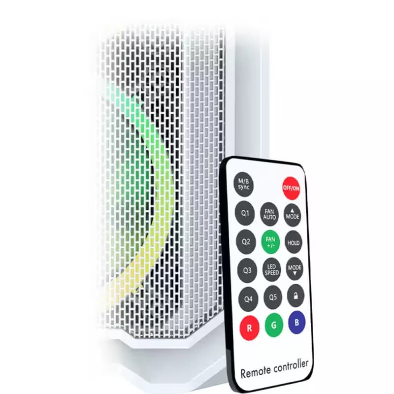 Boitier Gamer AQIRYS Wezen RGB - Blanc 4