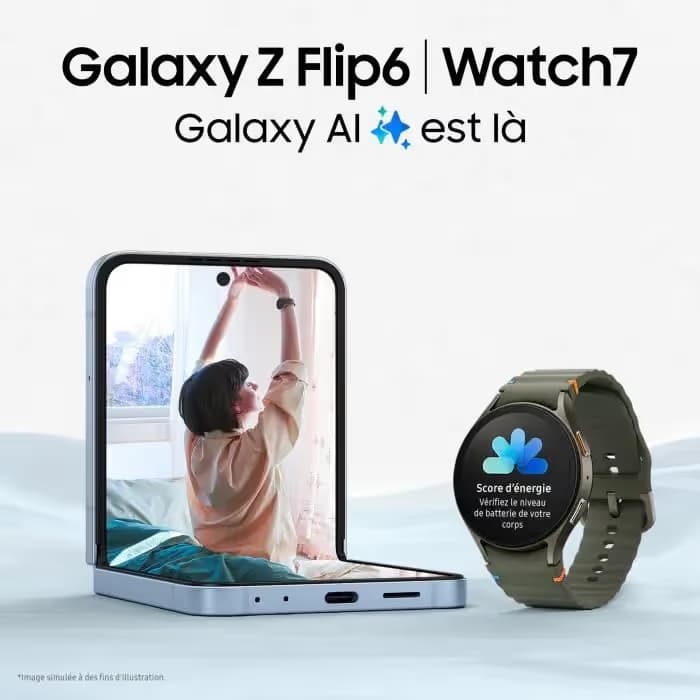 Montre connectée Samsung Galaxy Watch 7 44 mm - Vert - SM-L310NZGAXEF 3