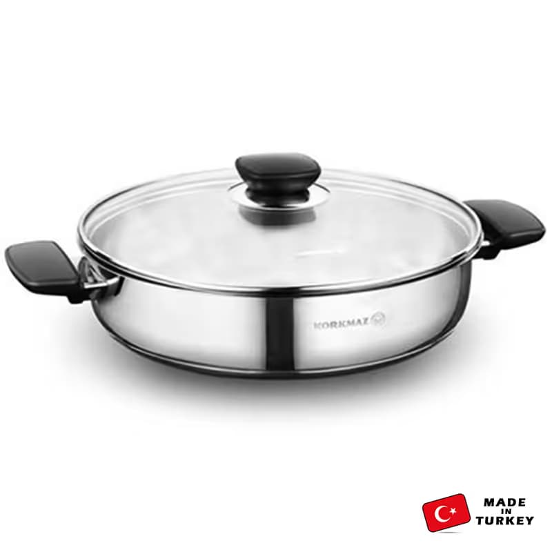Faitout KORKMAZ KAPPA 28 x 9 CM - Inox