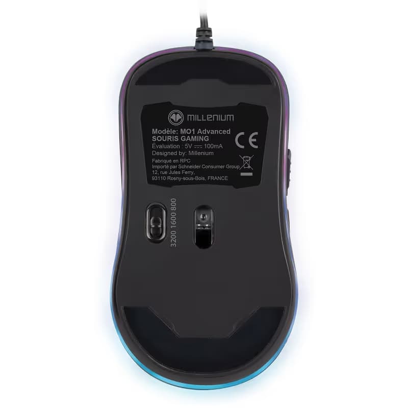 Souris Gaming MILLENIUM MO1 4